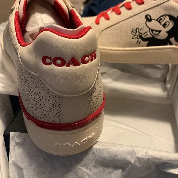 Coach Mickey Mouse Low Top brand new NEVER WORN! - Picture 3 of 5